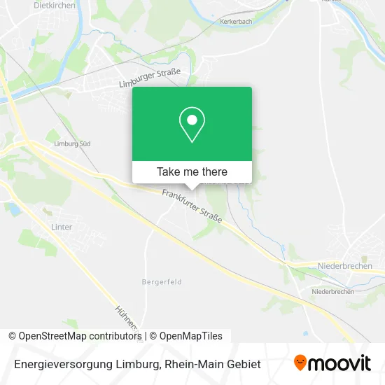 Карта Energieversorgung Limburg