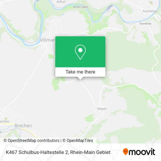 Карта K467 Schulbus-Haltestelle 2