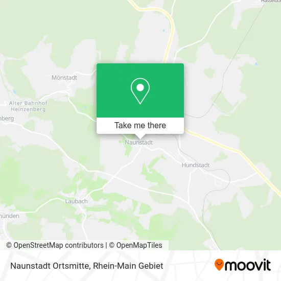 Карта Naunstadt Ortsmitte
