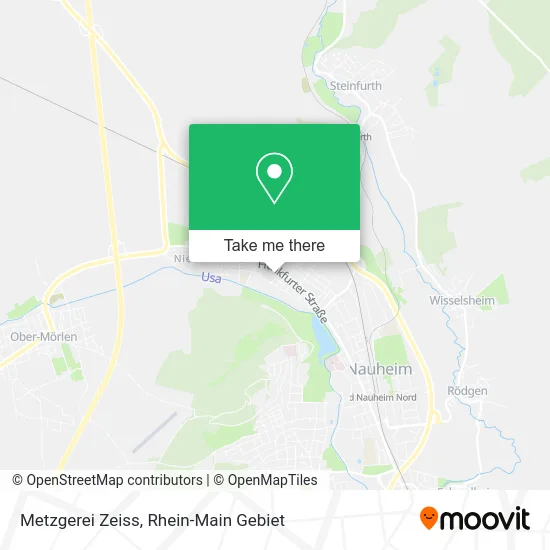 Metzgerei Zeiss map