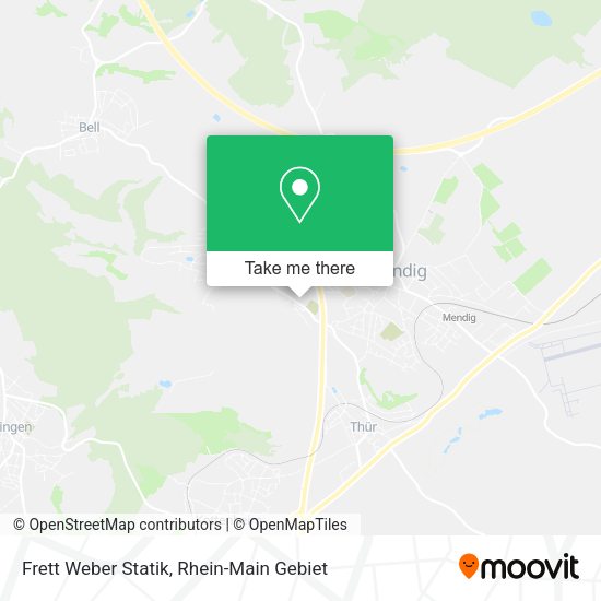 Карта Frett Weber Statik