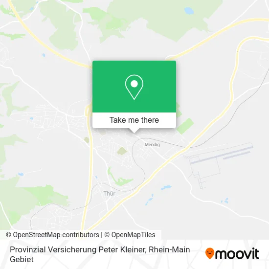 Карта Provinzial Versicherung Peter Kleiner