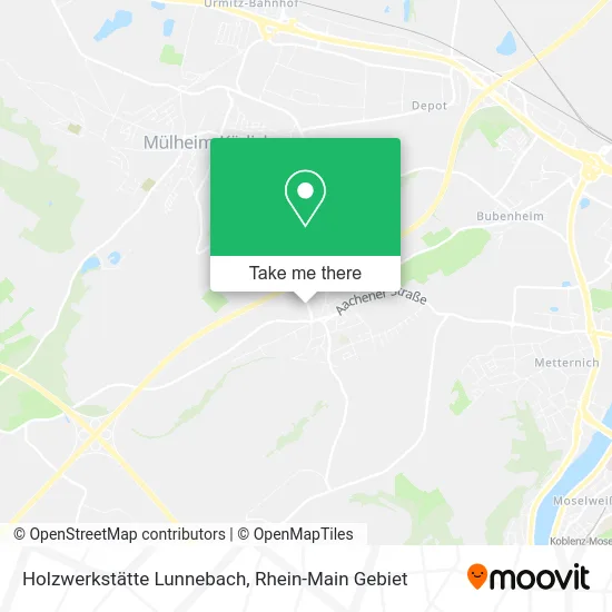 Карта Holzwerkstätte Lunnebach