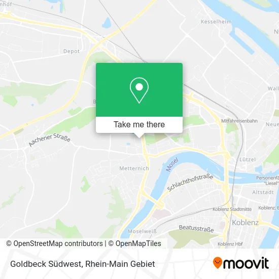 Карта Goldbeck Südwest