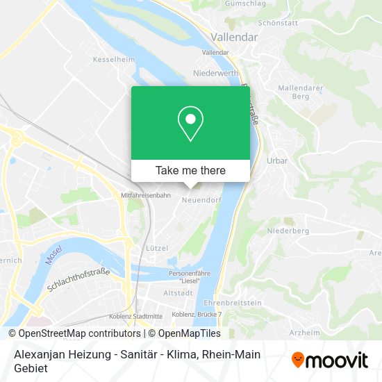 Карта Alexanjan Heizung - Sanitär - Klima