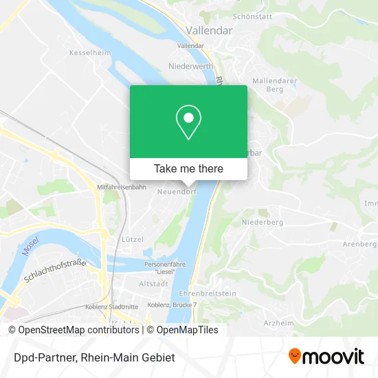 Dpd-Partner map