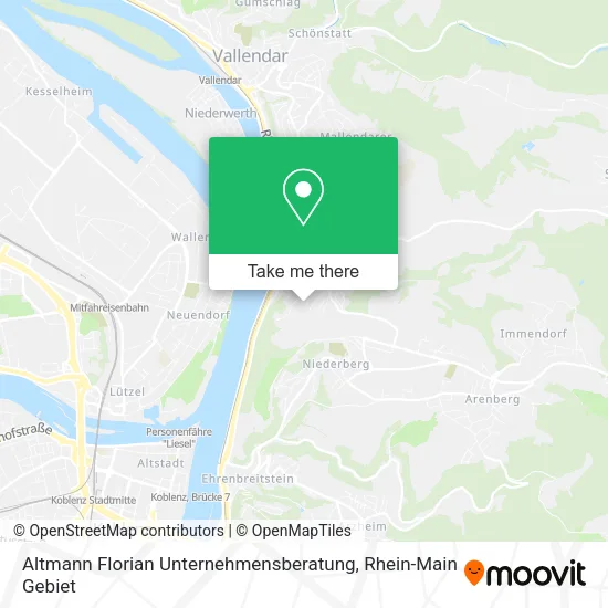 Карта Altmann Florian Unternehmensberatung