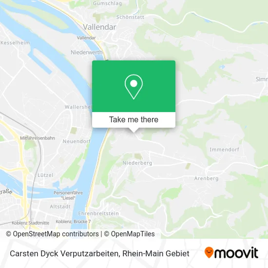 Карта Carsten Dyck Verputzarbeiten