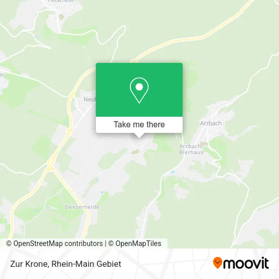 Карта Zur Krone