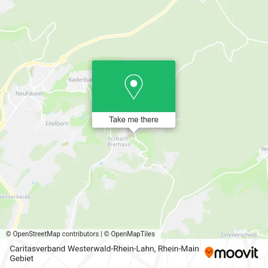 Карта Caritasverband Westerwald-Rhein-Lahn