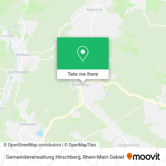 Карта Gemeindeverwaltung Hirschberg