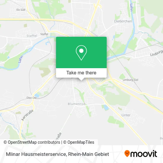 Карта Mlinar Hausmeisterservice