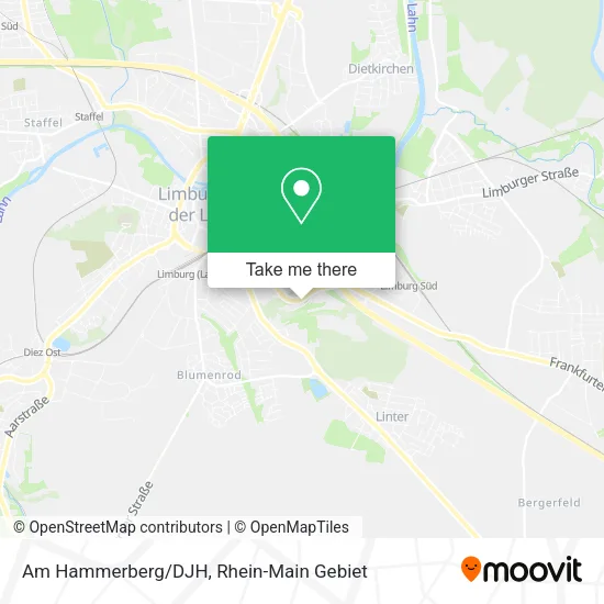 Карта Am Hammerberg/DJH
