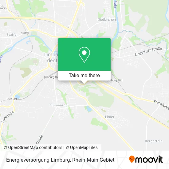 Карта Energieversorgung Limburg