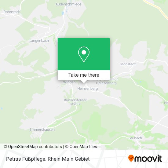 Карта Petras Fußpflege