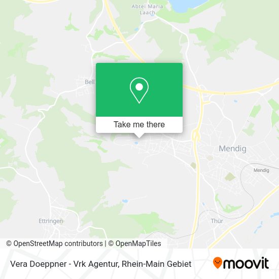 Карта Vera Doeppner - Vrk Agentur
