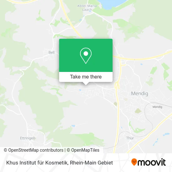 Карта Khus Institut für Kosmetik