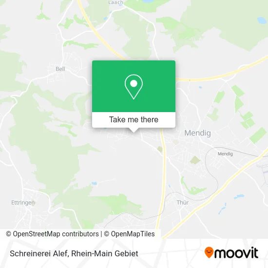 Карта Schreinerei Alef