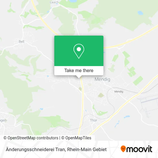Карта Änderungsschneiderei Tran
