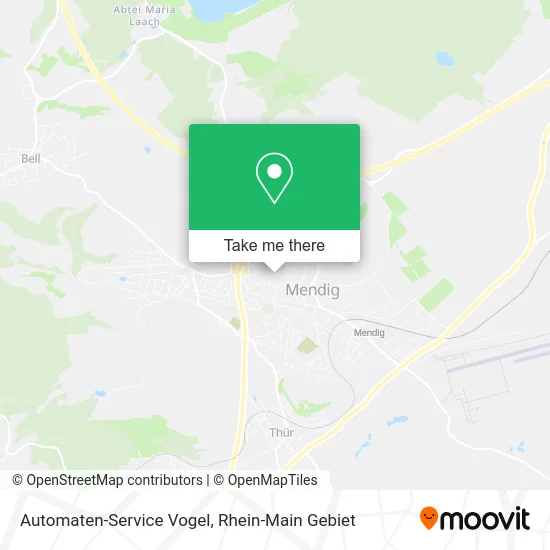 Карта Automaten-Service Vogel