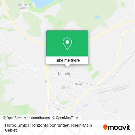 Horbo GmbH Horizontalbohrungen map