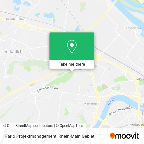 Карта Farlo Projektmanagement