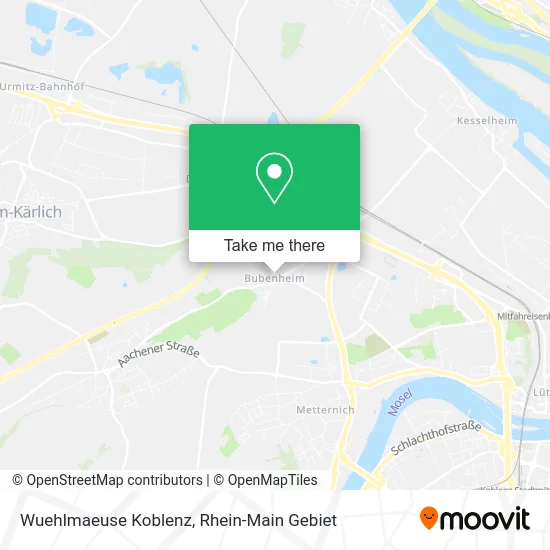 Карта Wuehlmaeuse Koblenz