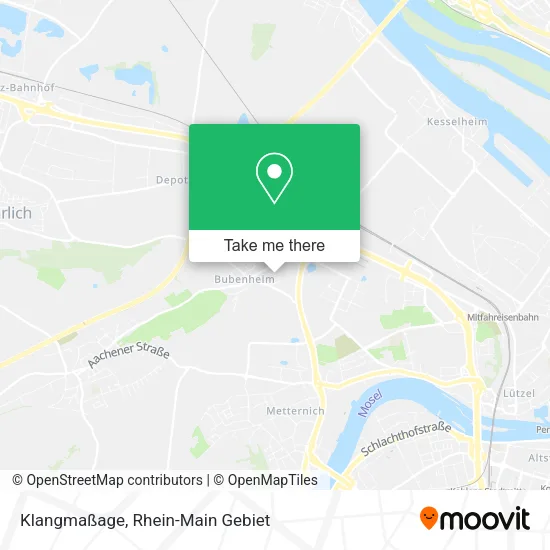 Карта Klangmaßage