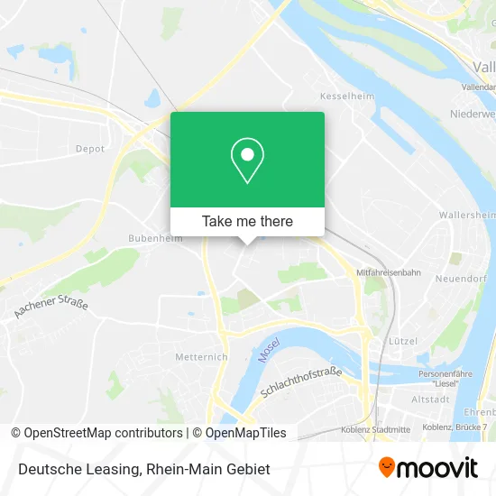 Карта Deutsche Leasing