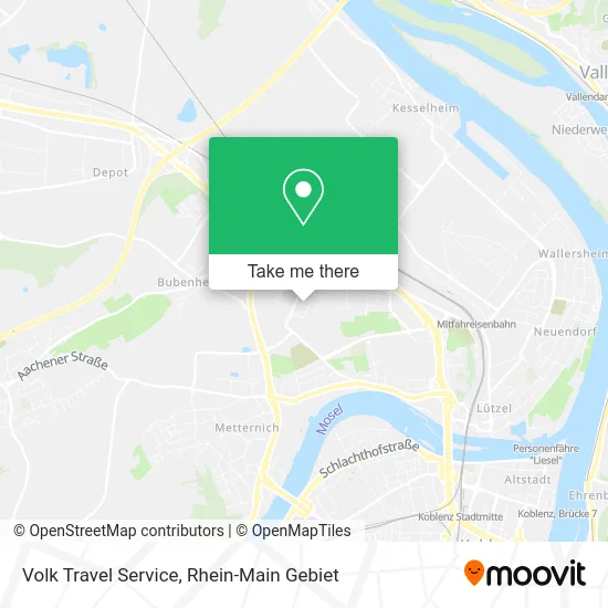 Карта Volk Travel Service