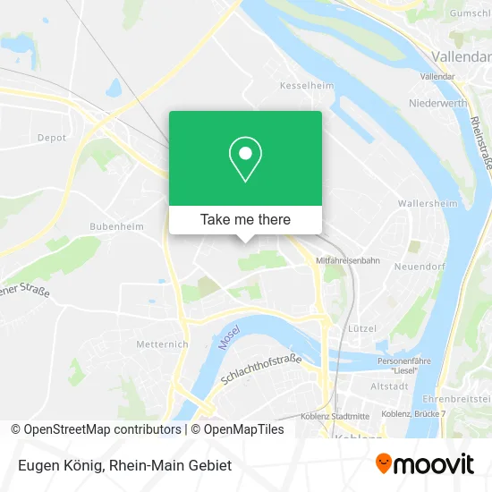 Карта Eugen König