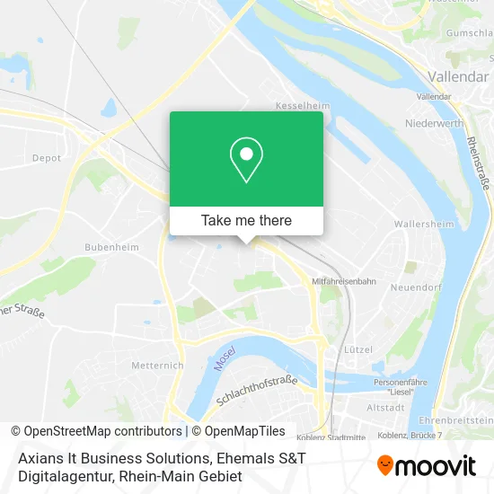 Карта Axians It Business Solutions, Ehemals S&T Digitalagentur