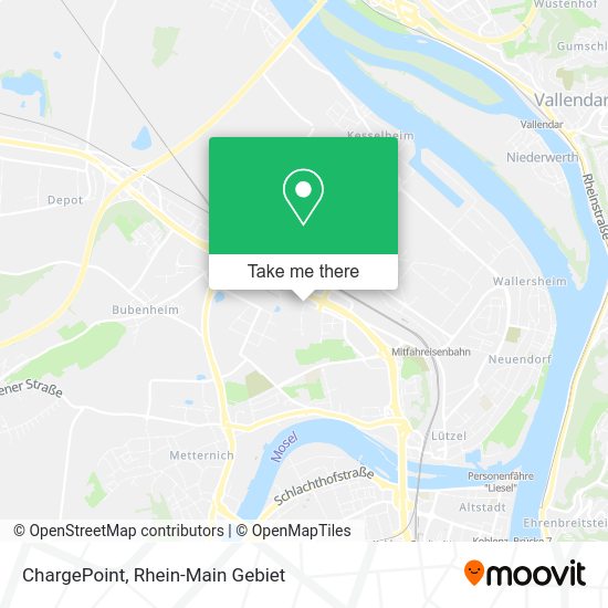 Карта ChargePoint