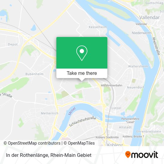 Карта In der Rothenlänge