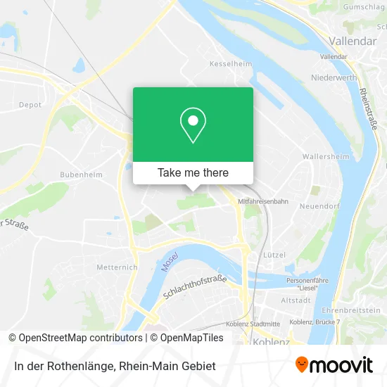 Карта In der Rothenlänge