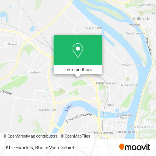 Карта Kfz.-Handels