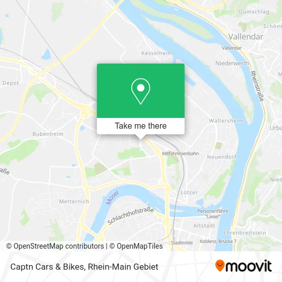 Карта Captn Cars & Bikes