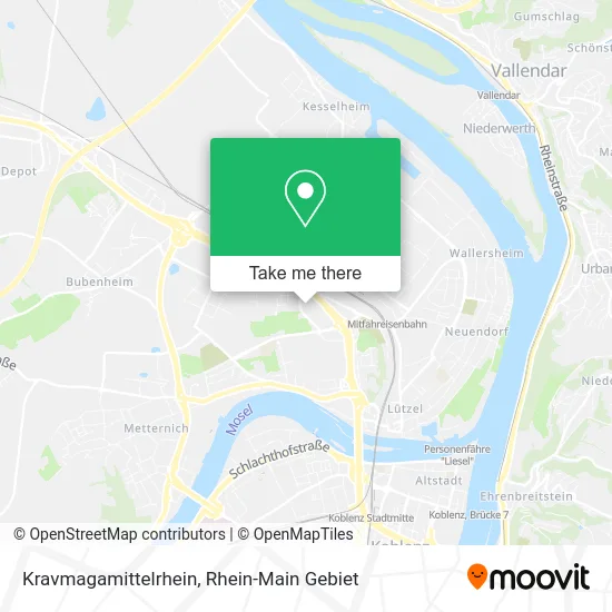 Карта Kravmagamittelrhein