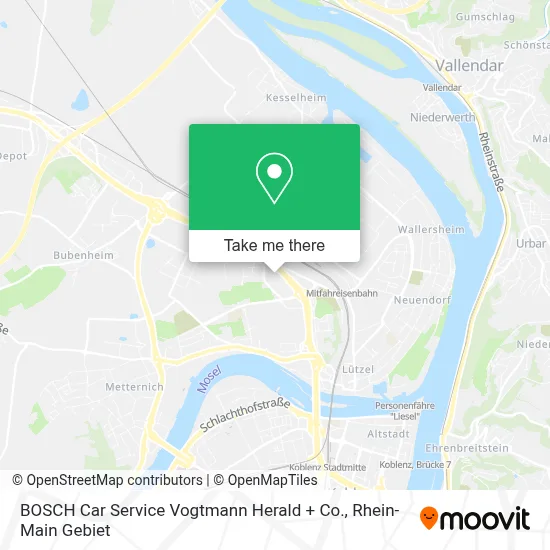 BOSCH Car Service Vogtmann Herald + Co. map