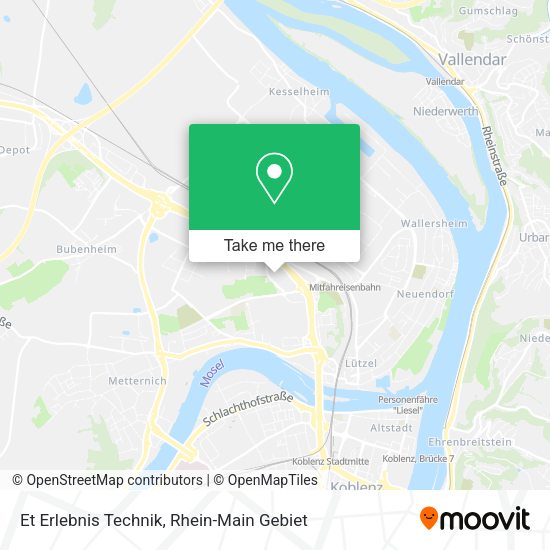 Карта Et Erlebnis Technik