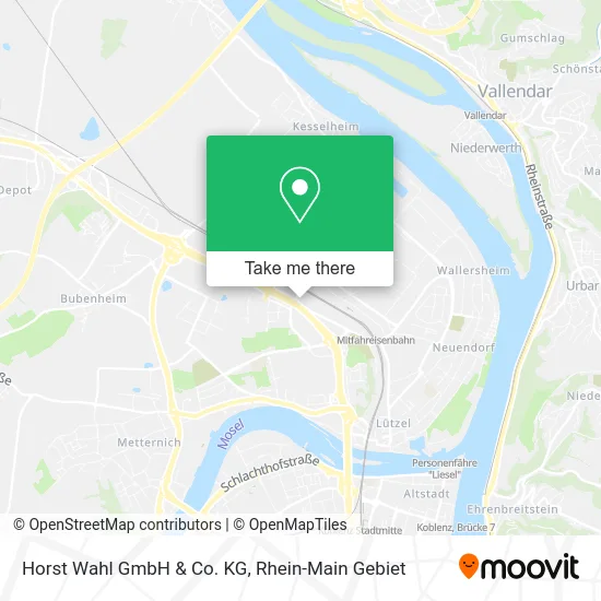 Horst Wahl GmbH & Co. KG map