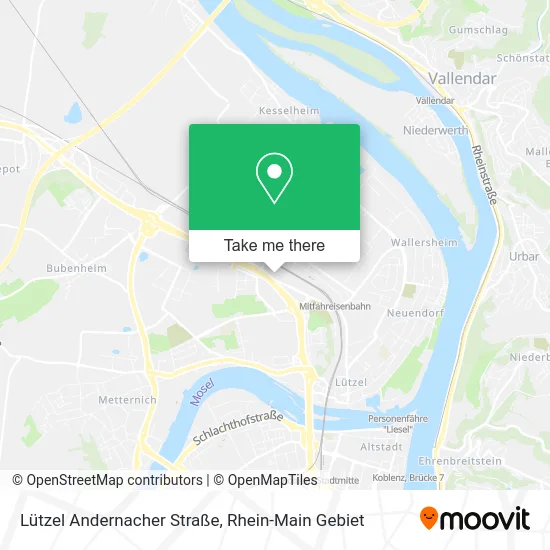 Lützel Andernacher Straße map