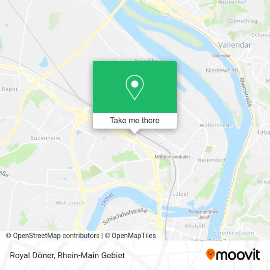 Карта Royal Döner