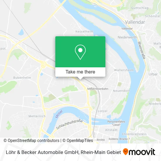 Карта Löhr & Becker Automobile GmbH