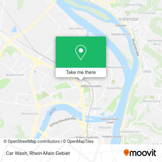 Карта Car Wash