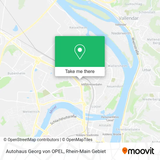 Карта Autohaus Georg von OPEL