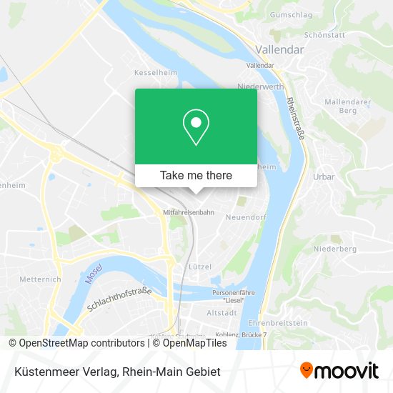 Карта Küstenmeer Verlag