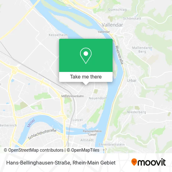 Карта Hans-Bellinghausen-Straße