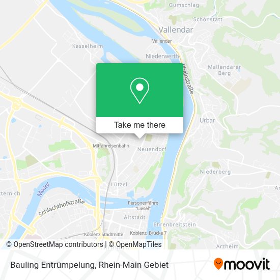 Карта Bauling Entrümpelung