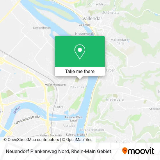 Карта Neuendorf Plankenweg Nord